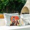 Cowgirls Rein Portrait Outdoor Printed Pillow Design by Steve Hunziker, 18 x 7 x 18